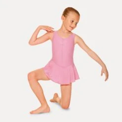 Roch Valley Sleeveless Skirted Leotard -Cheap Fit Dance Wear Store pastel pink rvistdj pastel pink 1