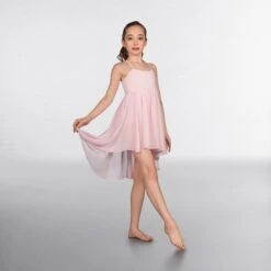 1st Position Camisole Skirted Leotard -Cheap Fit Dance Wear Store pink cold0006 pink 5