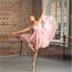 Capezio Camisole Empire Dress -Cheap Fit Dance Wear Store pink czbg001 ids13 2