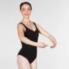 1st Position Francesca Sleeveless Low Back Leotard