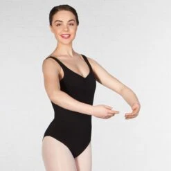 1st Position Francesca Sleeveless Low Back Leotard