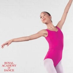 RAD Approved Anna Princess Line Adjustable Ruche Front Leotard