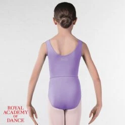 RAD Approved Megan Princess Line Sleeveless Leotard -Cheap Fit Dance Wear Store rad003 lilac back 21