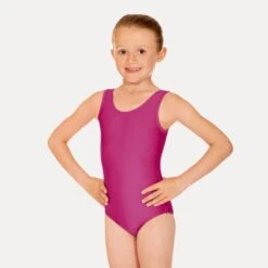 Roch Valley Joanne Sleeveless Leotard -Cheap Fit Dance Wear Store raspberry rvjo raspberry 3
