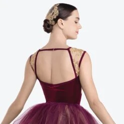 Revolution A Song For You -Cheap Fit Dance Wear Store revrc23869 burgundy 2 w