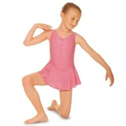 Roch Valley Sleeveless Skirted Leotard -Cheap Fit Dance Wear Store rose rvistdj ids10 1 1