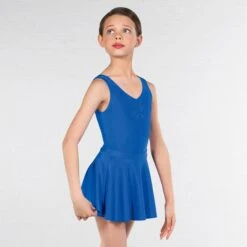 1st Position Circular Skirt -Cheap Fit Dance Wear Store royal blue 860 ro 13