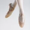So Danca SuperPro Leather Split Sole Ballet Shoe With Stretch Insert
