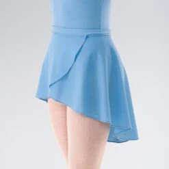 Adagio ISTD Wrapover Skirt -Cheap Fit Dance Wear Store sky blue ad15 sky blue 4