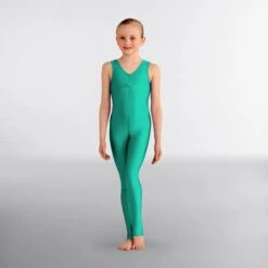 1st Position Emma Dance Catsuit -Cheap Fit Dance Wear Store vert green q60a vert 1 1