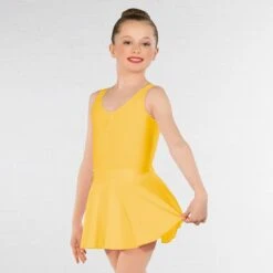 1st Position Circular Skirt -Cheap Fit Dance Wear Store yellow 860 ye 13